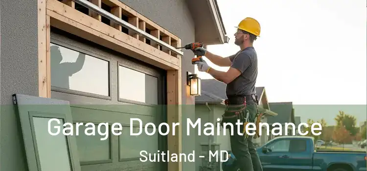 Garage Door Maintenance Suitland - MD