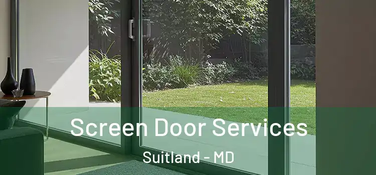 Screen Door Services Suitland - MD